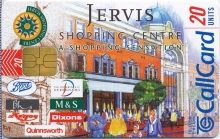 Jervis Shopping Centre Callcard (front)