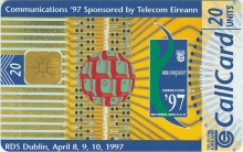 Communications 1997 Callcard (front)
