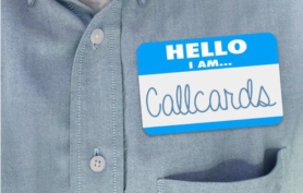 Callcard shirt name tag Callcard shirt name tag