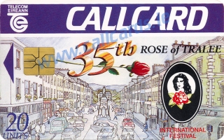 Rose of Tralee 1993 Callcard (front)