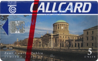 Four Courts (John Glynn Solicitors) Callcard (front)