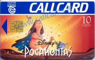 Pocahontas Callcard (front)