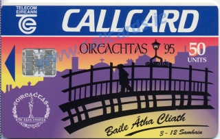 An tOireachtas 1995 Callcard (front)