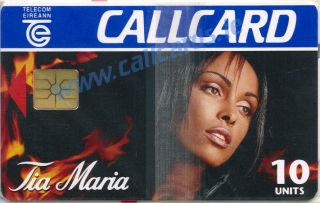 Tia Maria 1995 (B) Callcard (front)