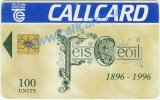 Feis Ceoil Callcard (front)