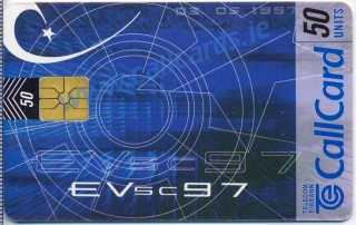 Eurovision 1997 Callcard (front)