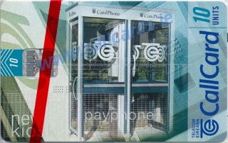 New Public Payphone Kiosk Callcard (front)