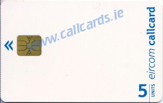 Eircom Blank Promotion Callcard (front)