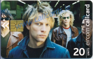 Bon Jovi Callcard (front)