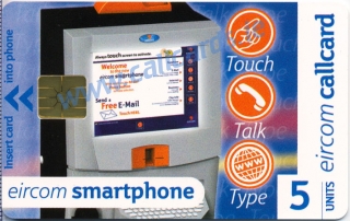 Eircom Smartphone Callcard (front)