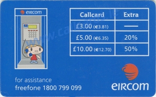 Simply Talk £3 Callcard (back)