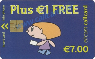 Simply Talk €7 + €1 Free Callcard (front)