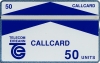Galway Trial 50u Callcard (front)