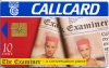 The Examiner 1996 Callcard (front)