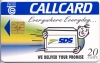 SDS (S.D.S) Callcard (front)