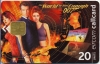 James Bond "The World is not Enough" Callcard (front)