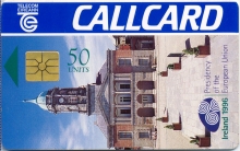 E.U. Presidency 1996 Callcard (front)