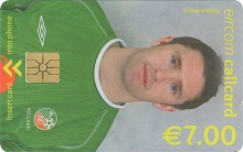 Robbie Keane World Cup 2002 Callcard (front)
